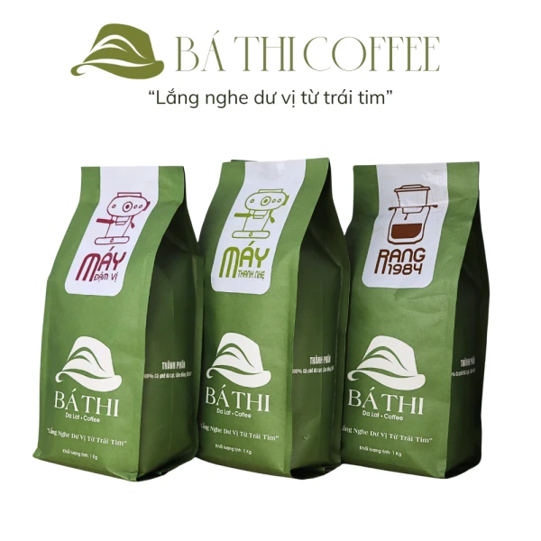 Cà Phê Pha Máy - Robusta Tà Nung - Espresso Đậm Đà - BÁ THI COFFEE
