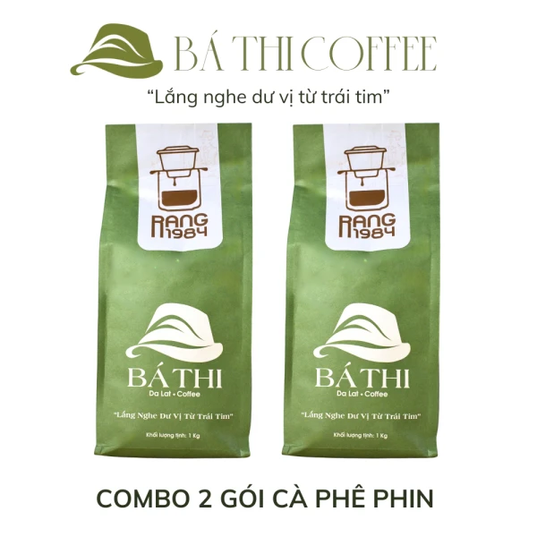 COMBO 2 GÓI PHA PHIN RANG 1984 - BÁ THI COFFEE