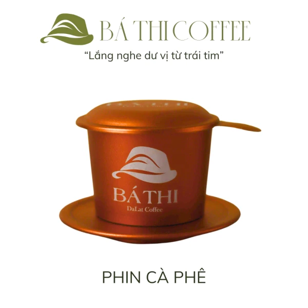 Phin cà phê bằng nhôm nguyên khối 38OR - BÁ THI COFFEE